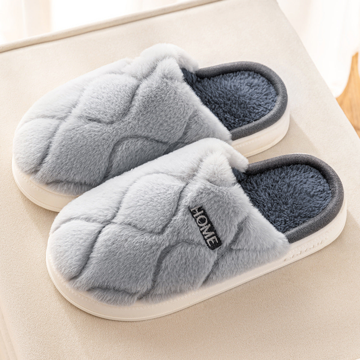 Plush Slippers Winter For Women and Men