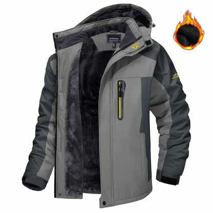 Winter Long Sleeved Windproof Ski Jacket Down