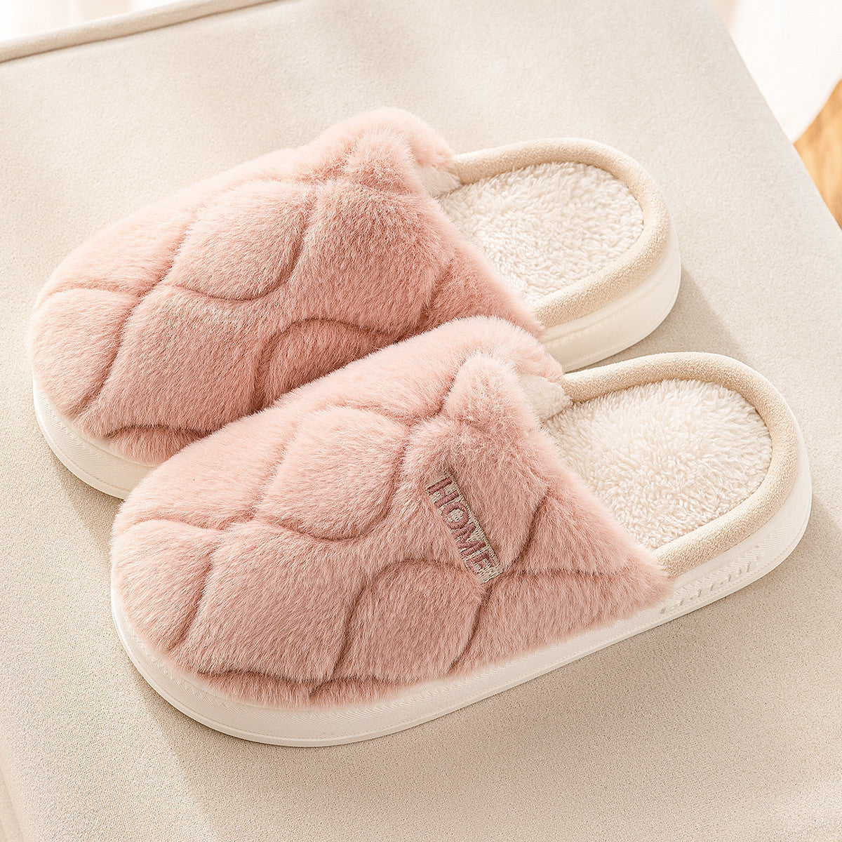 Plush Slippers Winter For Women and Men