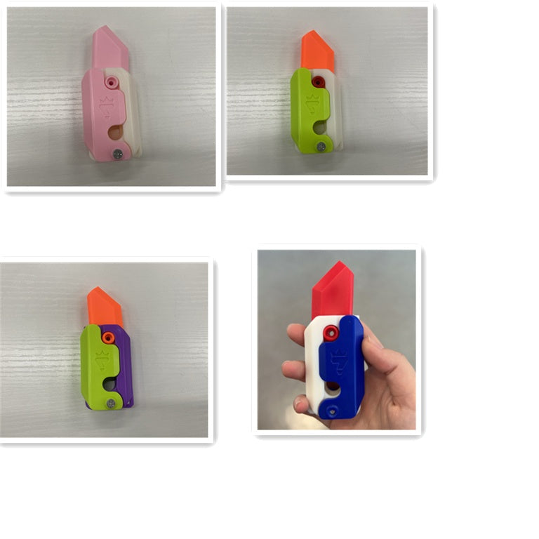 3D Printing Gravity Cub Jumping Small Radish Knife Mini Mode