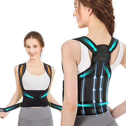 Back Posture Correction Belt Invisible Anti-Humpback Orthotics Band